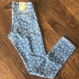 Old Navy ON Rockstar Floral Denim Jeans